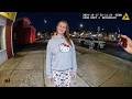 Naughty Drunk Girl EGGS 2 Cars and Faces DWI Arrest | Police Bodycam