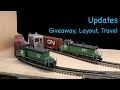 Updates: 50,000 Giveaway, O Gauge Layout, Travel thumbnail