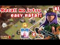 Cara bermain spell recall di th11 | Clash of clans | Efzann