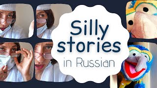 Going to the Doctor's in Russian. A Simple Story in Russian with subtitles.