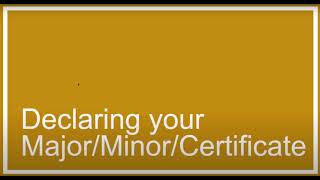 How to Declare Your Major and/or Minor | Dalhousie University