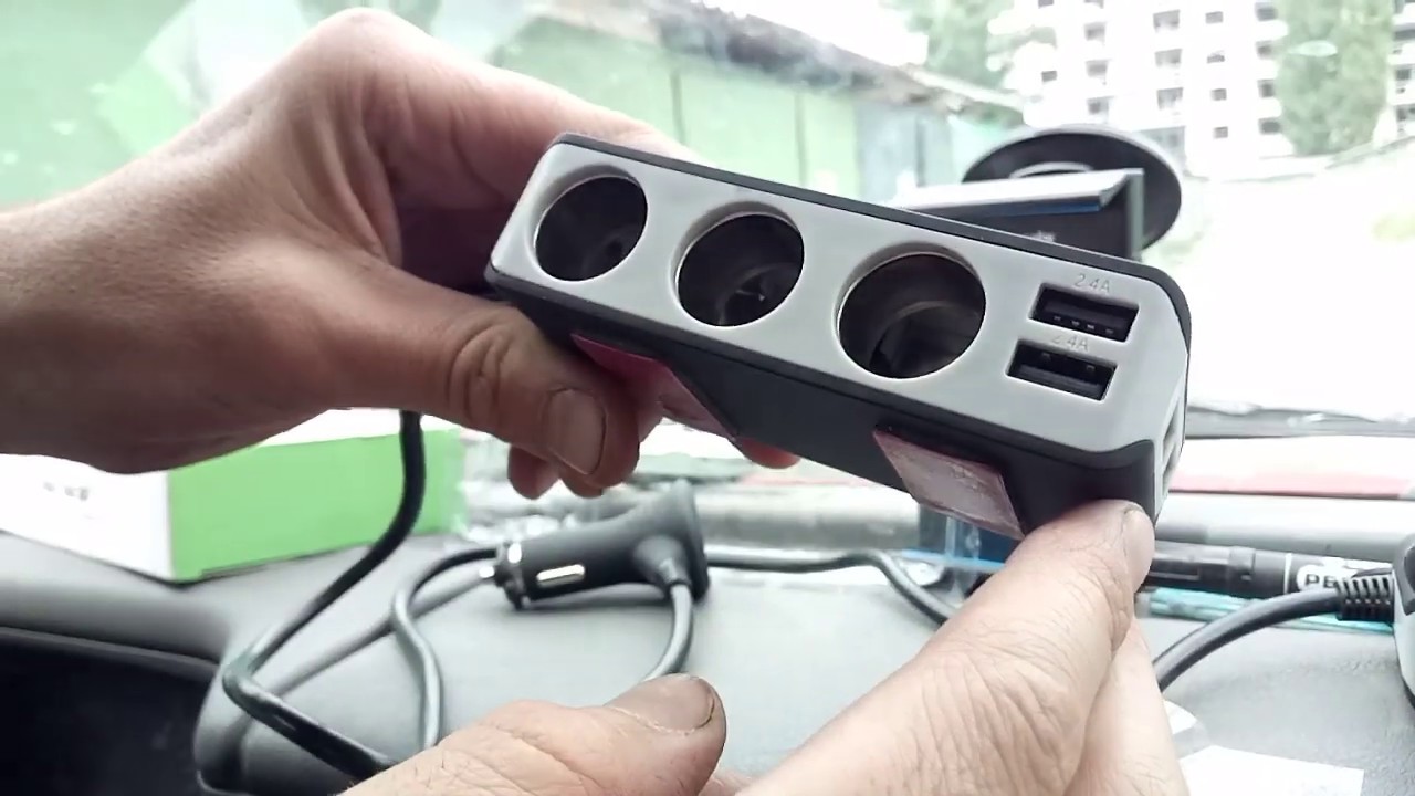 разветвитель прикуривателя Onever на 4 USB