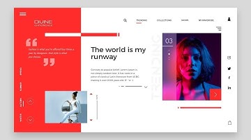 Website UI Design Tutorial | Learn UI/UX Designing In Adobe XD | Website Desgin 2019  2019