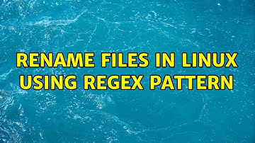Rename files in linux using regex pattern