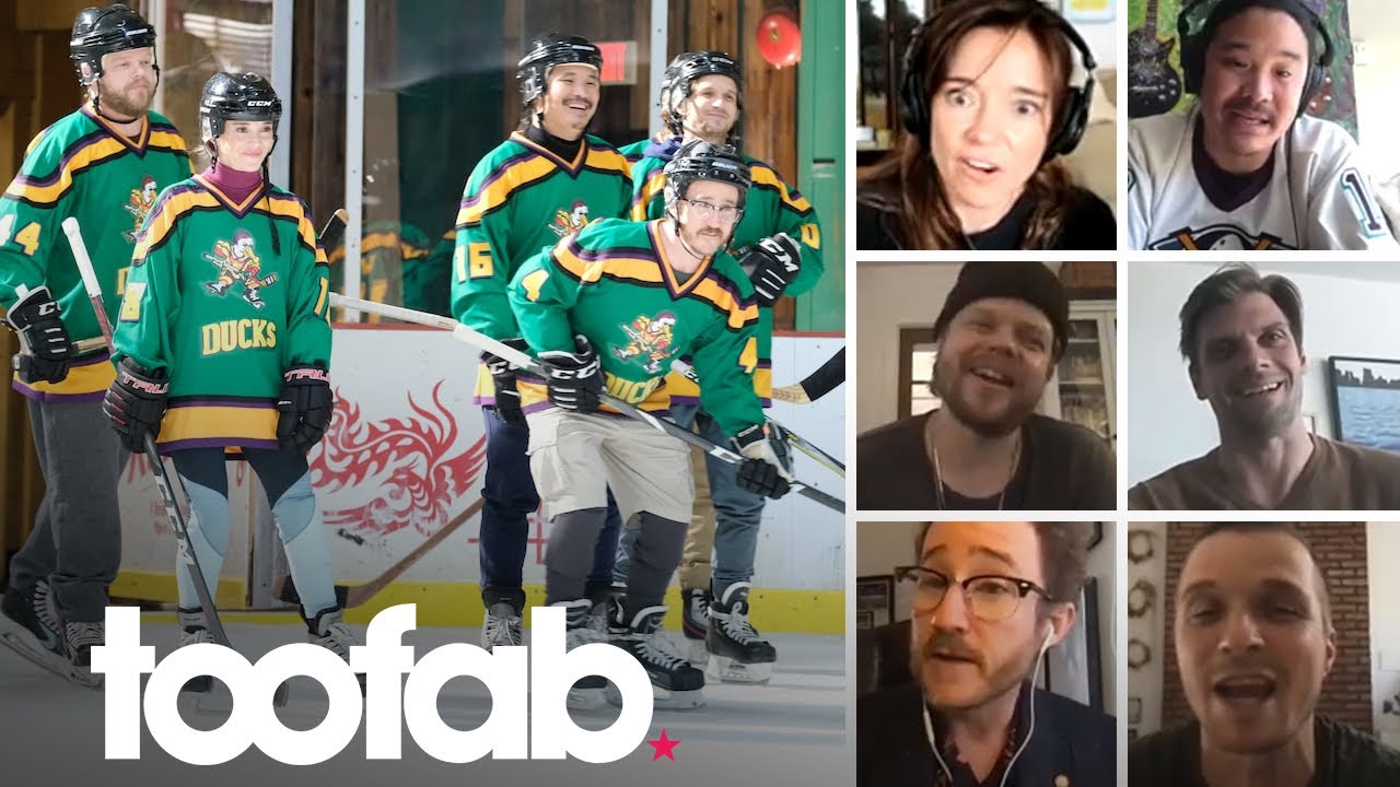 Ducks *Still* Fly Together: Mighty Ducks cast reunite and hit the rink