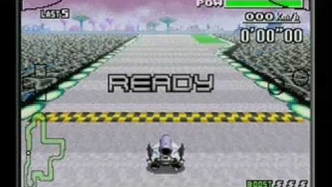 F-Zero MV (GBA) - Time Trial - Synobazz: Championship Circuit - 1
