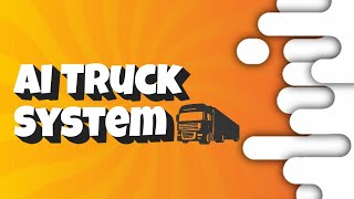 Roblox studio AI Truck System (Job System)