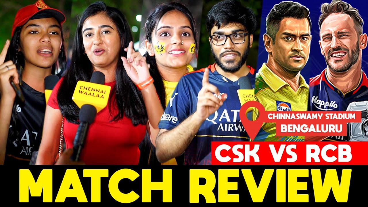 Chennai Fans Troll RCB Fans for Losing at Chinnaswamy" | CSK Vs RCB Match Review | Dhoni | IPL 2023!