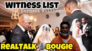 STEVE HARVEY & SHIRLEY STRAWBERRY ON THE WITNESS LIST | EARNEST WILLIAMS