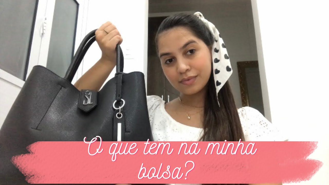 O QUE TEM NA MINHA BOLSA? 👜❤️|| Beatriz Santana