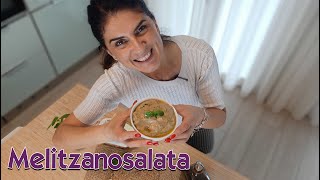 #Melitzanosalata o crema di melanzane greca