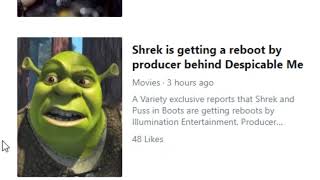 shrek reboot.