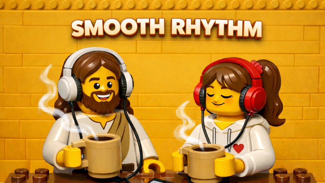 LEGO Christian Chill Playlist ☕ | Relaxing Music for Study, Work & Quiet Time with God