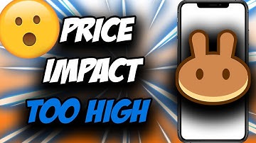 Price Impact Too High Pancakeswap & Uniswap ✅ FIX