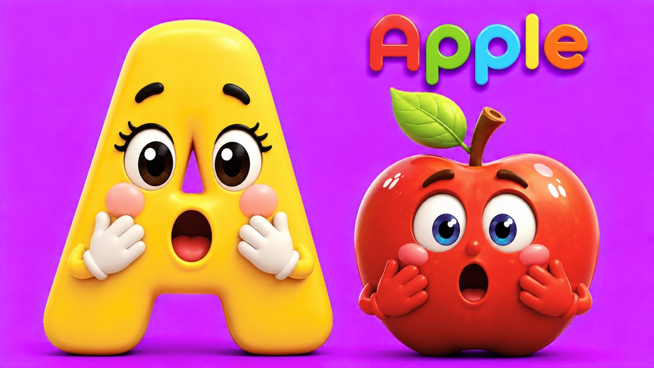【希少】カルビンとホッブス : American kids comedy 1.2 2 MINUTE LOOP] ABC Remix for Kids 🎵🌈 | Alphabet A to Z with Fun