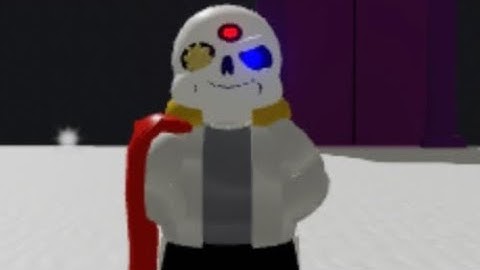 Sans battle fight AU (omnipotent sans gamepass showcase)