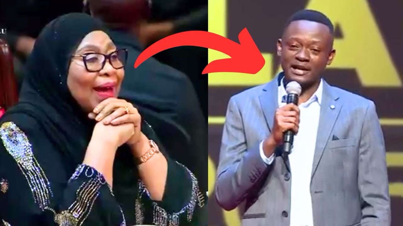 LEONARDO ALIVYOMCHEKESHA SANA RAIS SAMIA KWENYE TUZO ZA KALAMU 