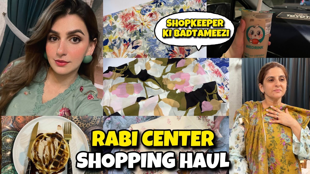 SHOPKEEPER SY LARAI HO GAYI! 😳| Rabi Center Shopping Vlog + Shopping Haul 🛍️