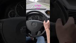 2004 Opel Meriva 1.6 16V (101 HP) | 0-100 Acceleration Test