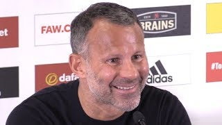 Wales Manager Ryan Giggs Announces UEFA League Of Nations Squad - Full Press Conference