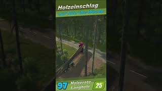 🌲LS25 / FS25🌲Holzeinschlag auf Into the Woods Karte 96🌲 #ls25 #fs25