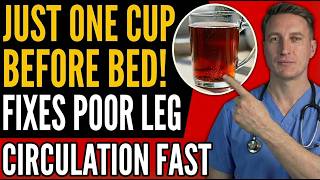 Over 60: Drink THIS to Increase Blood Flow in Legs Fast!  Senior Health Tips
