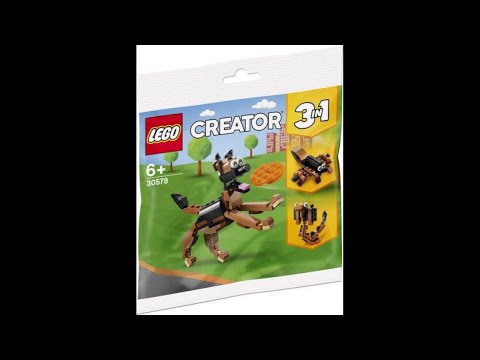 LEGO Instructions | Creator 3in1 | 30578 | German Shepherd