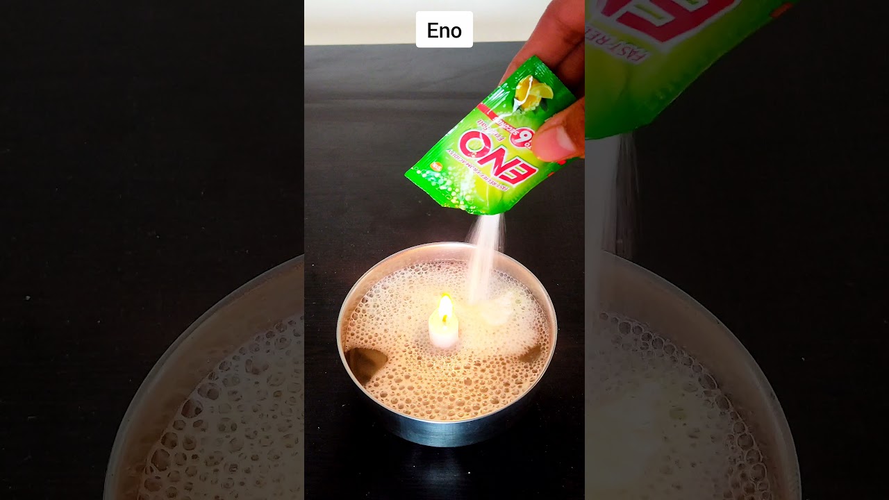 easy eno candle science experiments for kids to do at home / 