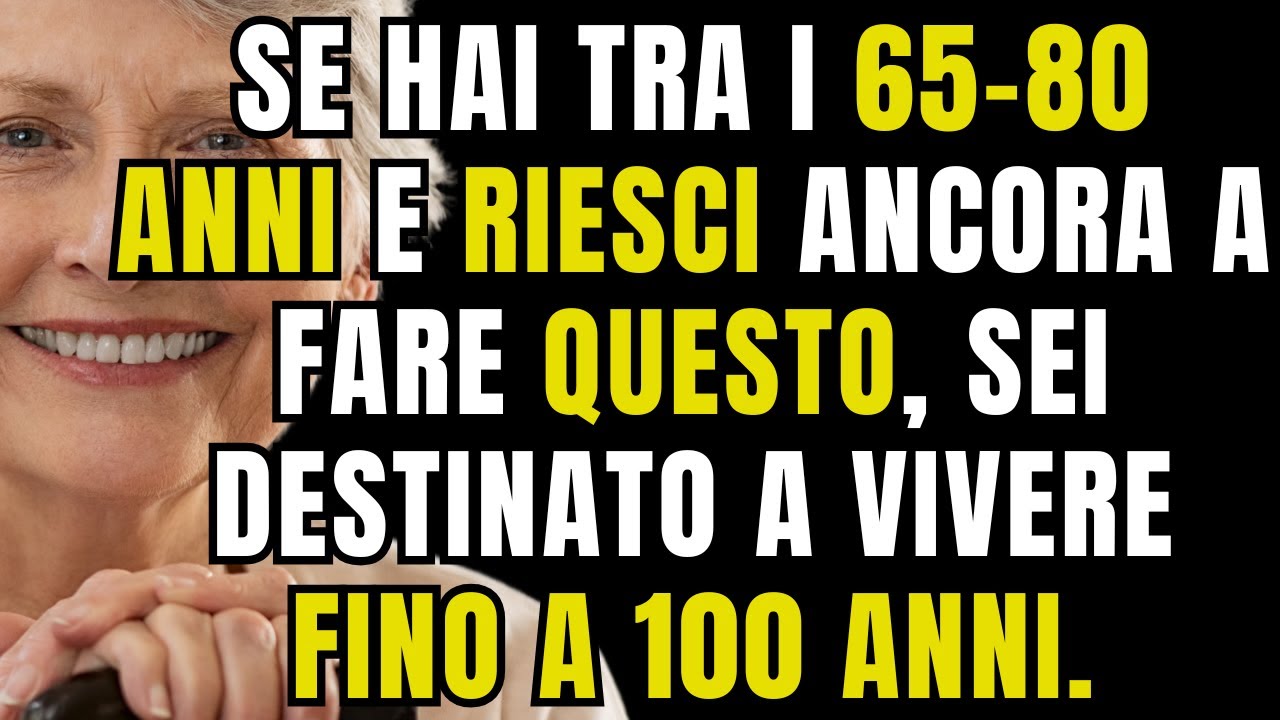 Se riesci ancora a fare queste 8 cose tra i 65 e gli 80 anni, stai invecchiando in modo eccezionale