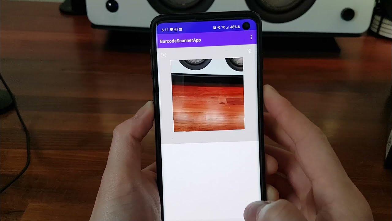Kotlin Barcode Scanner App Demo YouTube