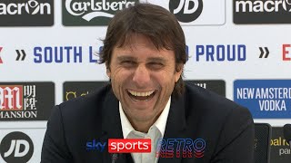 Antonio Conte Laughing After Being Asked If Hes The Armani Of Football Managers