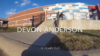 15 year old bmx Devon Anderson