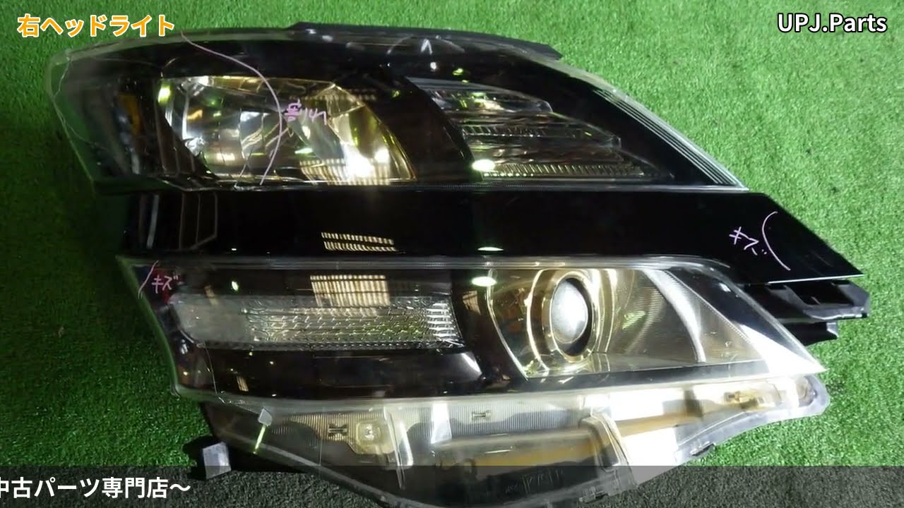 30後期ヴェルファイア ゴールデンアイズ 右ヘッドライト 純正品 3眼