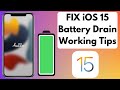 FIX” iOS 15 Battery Drain Fast | How To Fix Battery Draining Fast on iOS 15