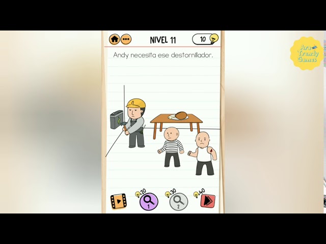 Brain Test 2: Tricky Stories - Escape De Prisión Nivel 11 Walkthrough