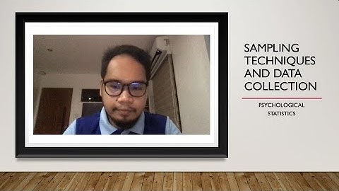 Psychological Statistics 12 - Why Sampling is Important