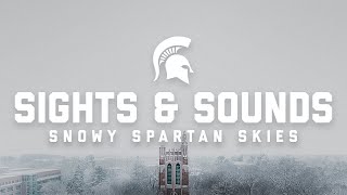 Sights and Sounds: Snowy Spartan Skies