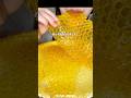 蜂の巣風ゼリー🐝HONEYCOMB SHAPED JELLY#asmr#eatingsounds #mukbang #咀嚼音#jelly