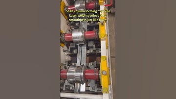 Shelf column forming machine#Cold bending # shelf # column