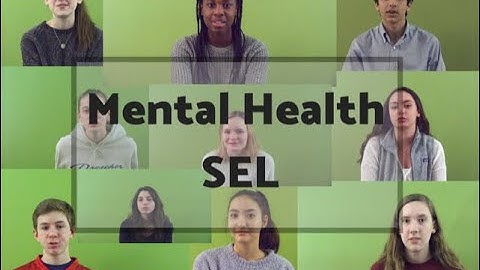 Mental Health and SEL: Illinois State Board of Education Presentation