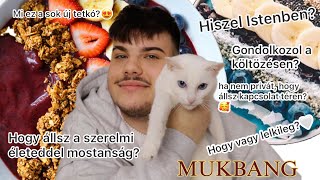 Megváltoztam. Párkapcsolat, Hit, Tetoválások | ACAI BOWL MUKBANG!