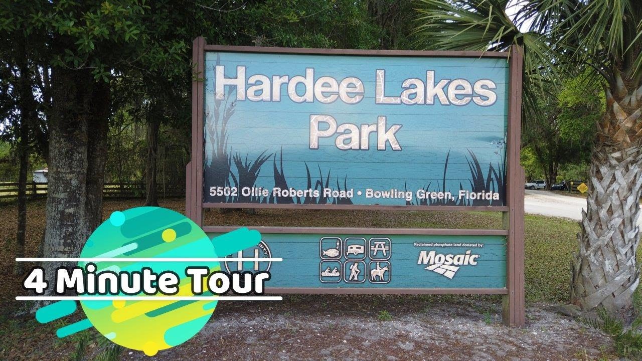 Hardee Lakes Park Bowling Green, FL YouTube