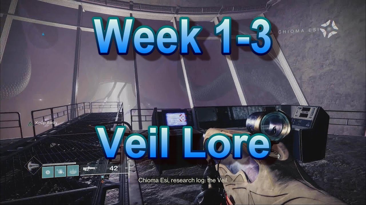 Week 1-3 Veil Lore Destiny 2 Season Of The Deep - YouTube