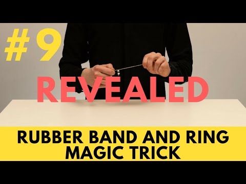 Rubber Band And Ring magic trick! BEST MAGIC | magic - tutorials