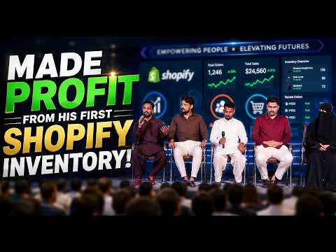 Made Profit From His FIRST Shopify Inventory!
