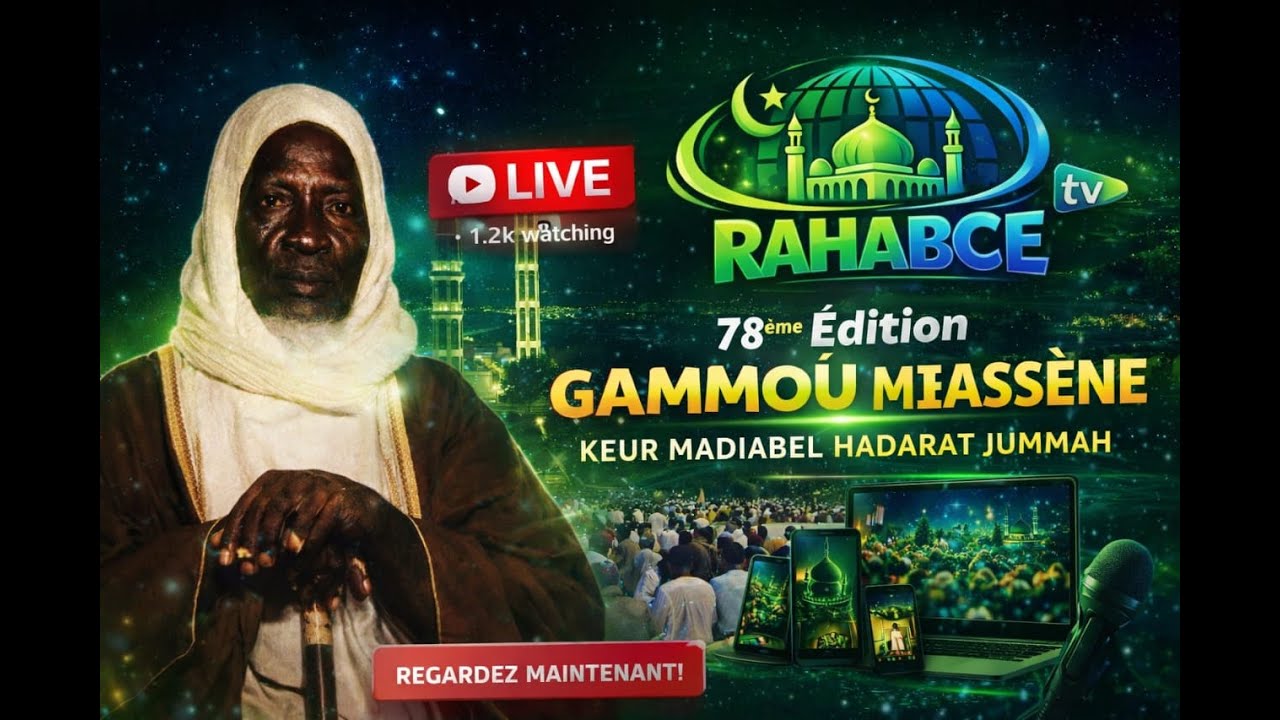 78 éme Edition gammou Médina Niasséne Keur Madiabel Hadaroutoul Jummah