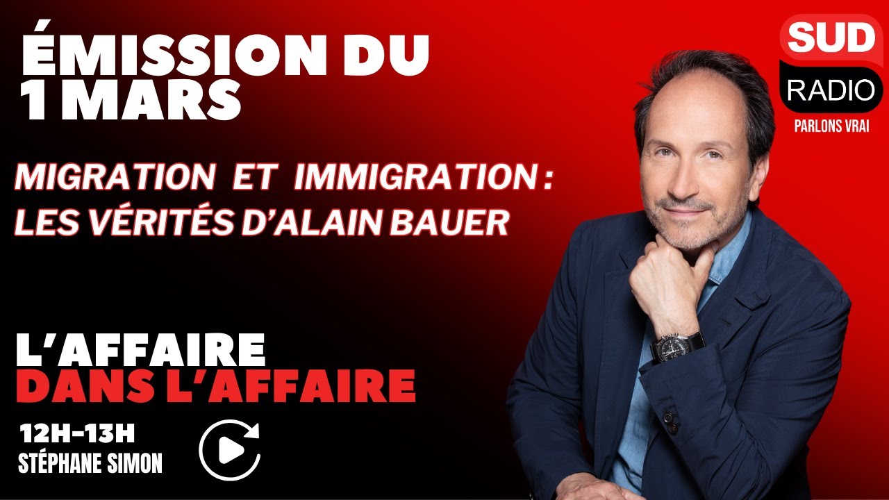 Migrations et immigration : les vérités d'Alain Bauer "Les médecins étrangers sauvent nos urgences"