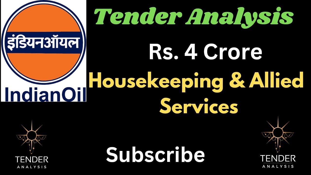 Tender for housekeeping by IOCL II tender housekeeping Housekeeping
