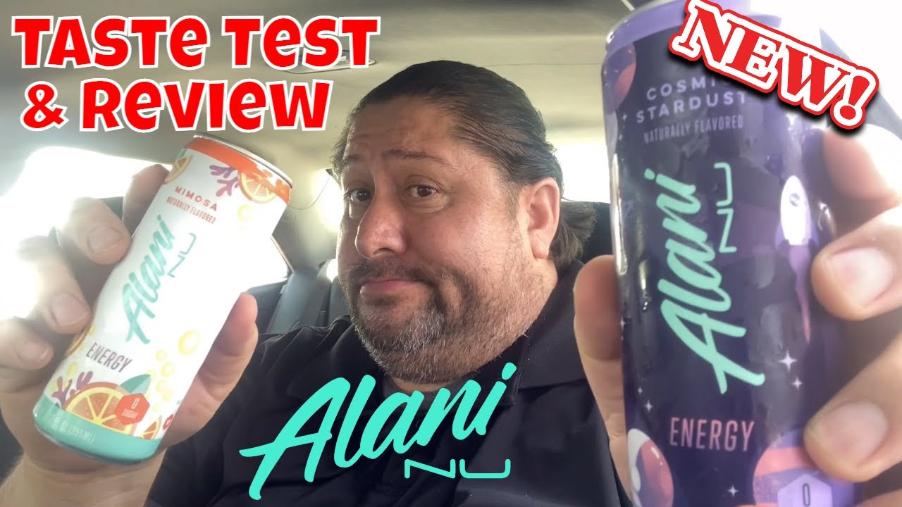 Alani Nu Energy Drinks Mimosa & Cosmic Stardust Taste Test & Review