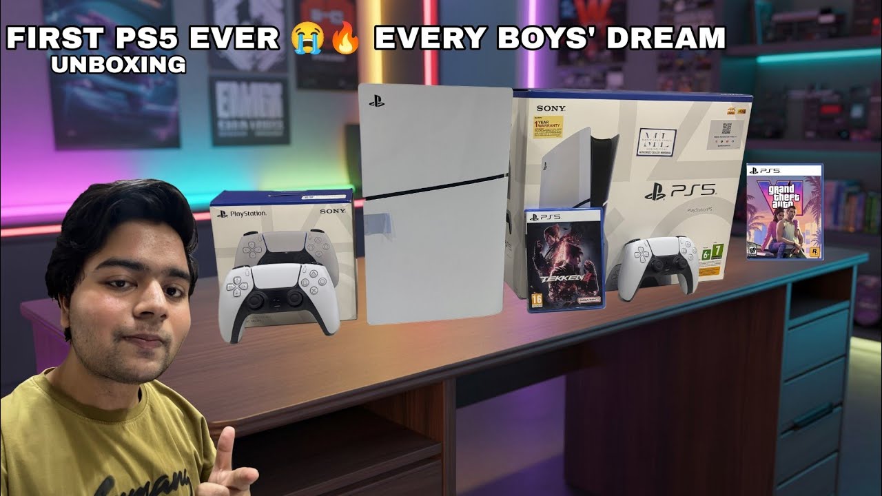 I Finally Bought My Dream Console 😭 | PS5 Unboxing